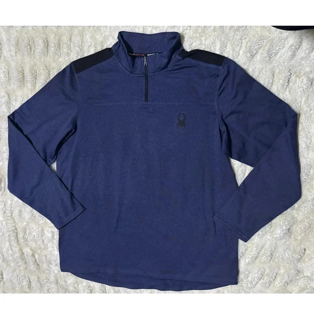 Spyder Active Performance Men's Pull Over Long Sl… - image 5